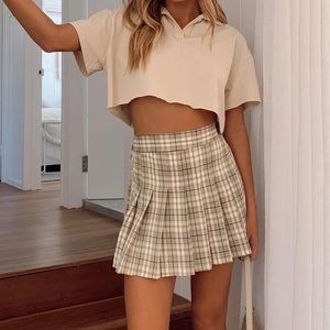 Lona Mini Skirt Green Multi